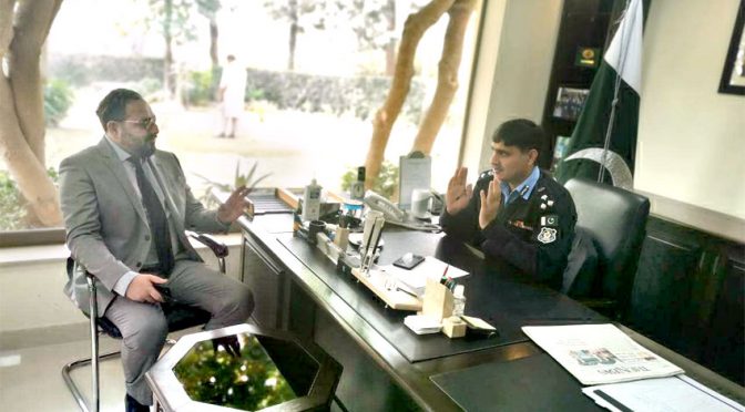 امتنان شاہد کی ڈی آئی جی سکیورٹی اسلام آباد وقار الدین سے ملاقات، سکیورٹی صورتحال پر تبادلہ خیال
