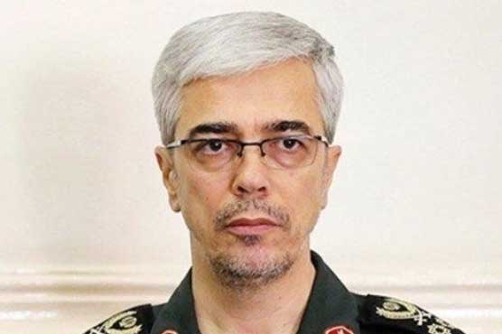 دہشتگردی کیخلاف پاک فوج کی قربانیاں قابل تحسین ہیں: ایرانی چیف آف جنرل سٹاف