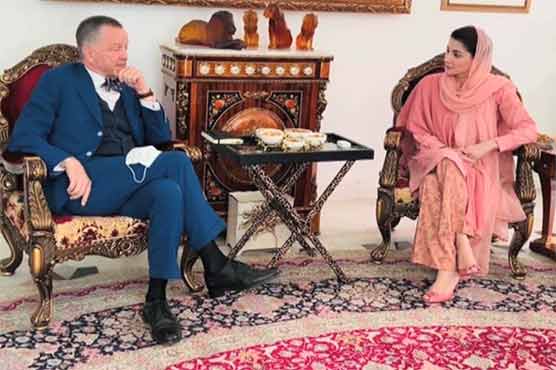 پاکستان میں جرمنی کے سفیر کی جاتی امرا آمد، مریم نواز سے ملاقات