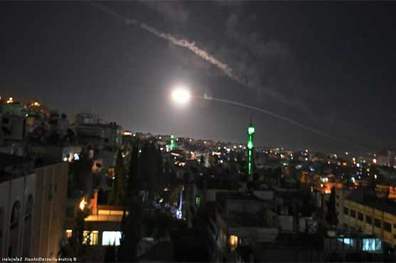 شام کے ایئر ڈیفنس سسٹم نے دمشق کے قریب اسرائیل کے میزائلوں کو تباہ کر دیا