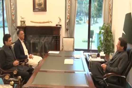 عدم اعتماد، وزیراعظم عمران خان سیاسی محاذ پر متحرک، مونس الٰہی سے ملاقات