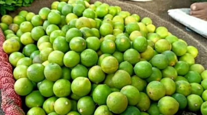 بھارت میں چور لیموں اور سبزیاں لے کر فرار