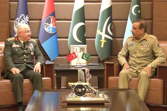 جنرل ندیم رضا سے قازقستان کے نائب وزیر دفاع کی ملاقات