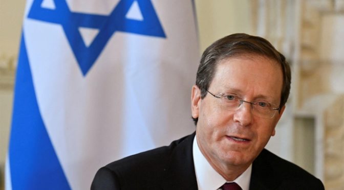 اسرائیلی صدر نے پاکستانی وفد سے ملاقات کی تصدیق کر دی