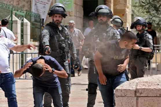 اسرائیلی فورسزکی ظالمانہ کارروائی نوجوان شہید، 90 سے زائد زخمی