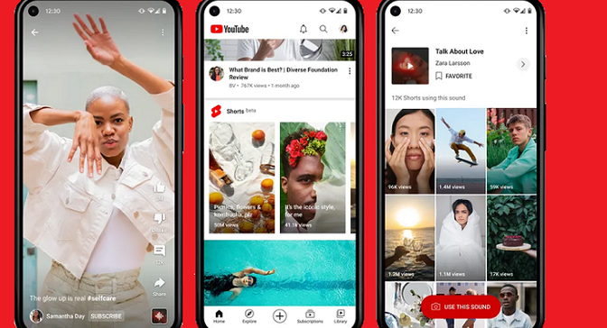 یوٹیوب شارٹس دیکھنے کی روزانہ تعداد 30 ارب تک جاپہنچی