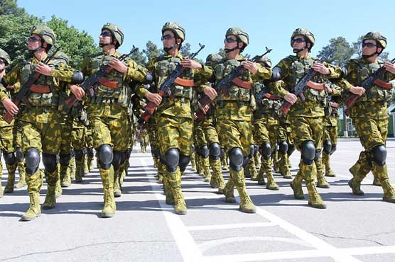 تاجکستان میں فوجی آپریشن کے دوران 5 دہشت گرد ہلاک