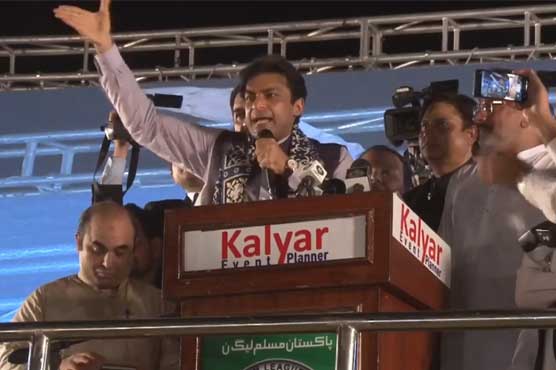 عمران خان دوبارہ فساد کی کوشش کی تو جیل کا ٹچ دیکر حوالات بھیج دینگے: حمزہ شہباز