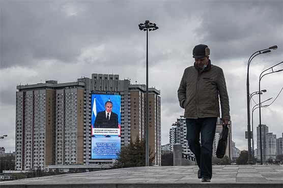 یوکرین کے جنوبی حصے میں ٹیلی ویژن ٹاور سے روسی نشریات کا آغاز کر دیا گیا