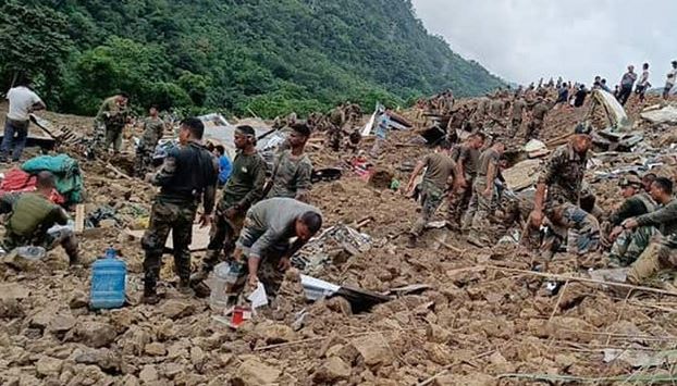 بھارتی ریاست منی پور میں لینڈسلائیڈنگ، 18 فوجیوں سمیت 24 افراد ہلاک