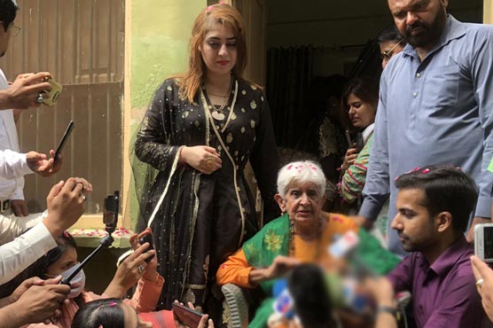 92 سالہ بھارتی خاتون کی 75 سال بعد اپنی جنم بھومی راولپنڈی آمد