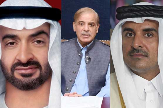 وزیراعظم کا امیر قطر اور یو اے ای کے صدر سے ٹیلیفونک رابطہ