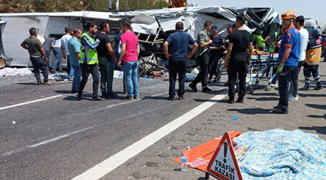 ترکیہ میں ٹریفک حادثے میں 32 افراد جاں بحق، پاکستان کا اظہار افسوس