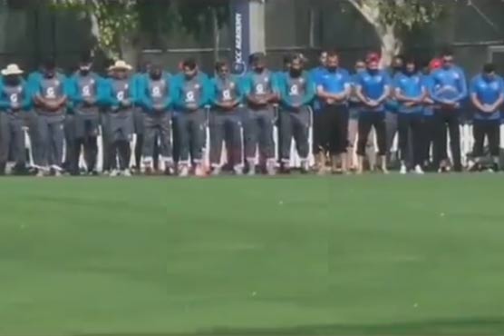 رضوان کی امامت میں پاک افغان کھلاڑیوں کی نماز ادا کرنے کی ویڈیو وائرل