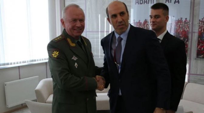 روسی اور فلسطینی دفاعی حکام کے درمیان فوجی اور انٹیلیجنس تعاون پر تبادلہ خیال
