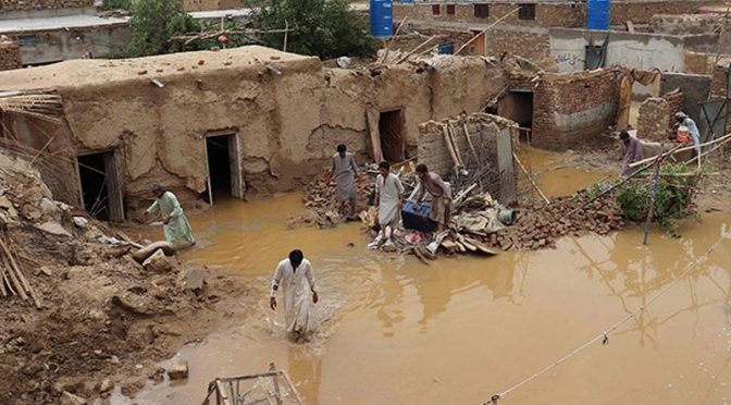 متحدہ عرب امارات کا سیلاب متاثرین کیلئے ایک کروڑ ڈالر دینے کا اعلان