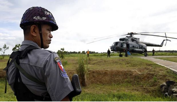 میانمار میں فوجی ہیلی کاپٹروں کی اسکول پر فائرنگ سے 6 بچے مارےگئے
