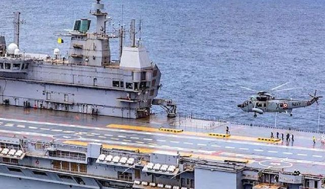 مودی کا جنگی جنون؛ پہلا بھارتی ساختہ طیارہ بردار بحری جہاز تیار