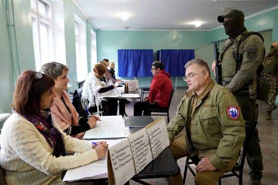 یوکرین: مقبوضہ علاقوں میں ریفرنڈم، شہریوں کا روس کے حق میں فیصلہ