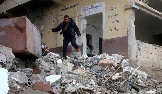شام میں زیرِتعمیر مکان میں بارودی سرنگ دھماکا؛ 4 بچے جاں بحق