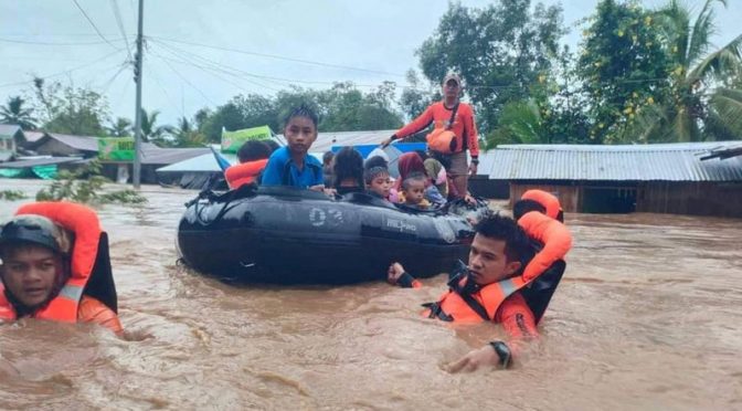فلپائن: سیلاب اور لینڈ سلائیڈنگ سے 31 افراد ہلاک