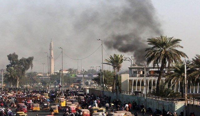 پارلیمنٹ اجلاس سے قبل بغداد میں راکٹ حملہ