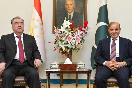 پاکستان اور تاجکستان کے تعلقات مزید مستحکم ہورہے ہیں: وزیراعظم شہباز شریف