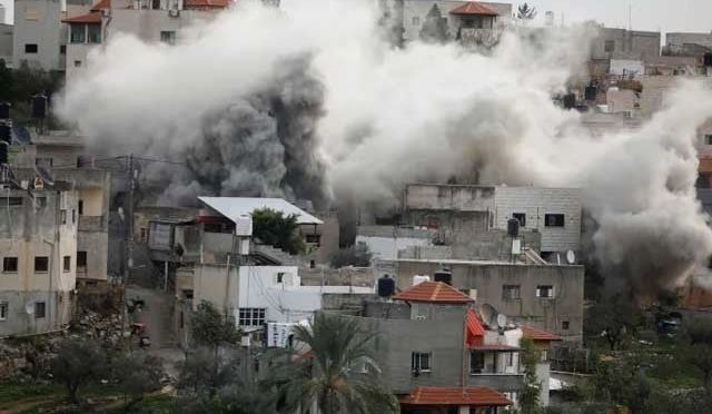 جنان شہر میں اسرائیلی فورسز کی فائرنگ سے 2 فلسطینی شہید