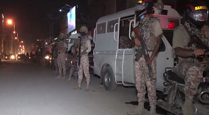 کراچی میں سیکیورٹی ہائی الرٹ