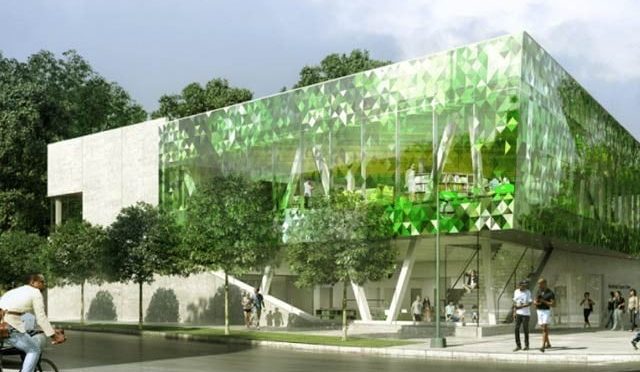 سبز، ماحول دوست اور رات میں ازخود چمکنے والی لائبریری کی تعمیر شروع