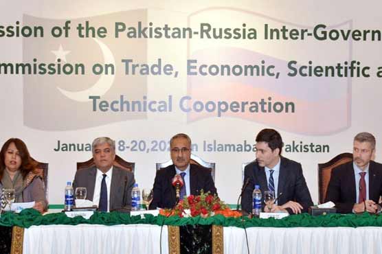 پاکستان روس کا مختلف شعبوں میں تعاون کیلئے ورکنگ گروپ بنانے پر اتفاق