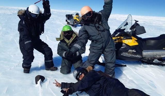 انٹارکٹیکا کی برف سے سات کلوگرام وزنی خلائی پتھر دریافت