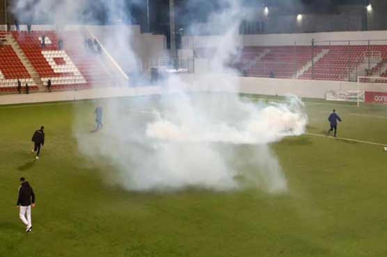 فلسطین: فٹبال میچ کے دوران اسرائیل نے سٹیڈیم میں آنسو گیس کی شیلنگ کردی