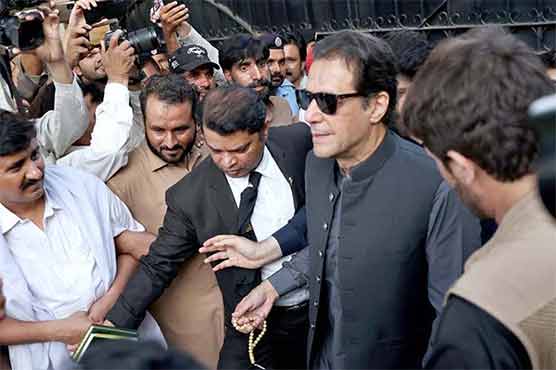 121 مقدمات کے اخراج کی اپیل: عمران خان آج لاہور ہائیکورٹ پیش ہونگے