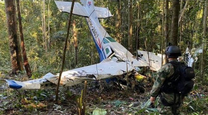 دنیا کے خوفناک ترین جنگل میں جہاز کو حادثہ،4 بچے ایک ماہ بعد معجزاتی طور زندہ مل گئے