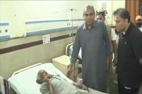 محسن نقوی کا شاہدرہ ہسپتال کا دورہ، ادویات کی عدم فراہمی پر اظہار برہمی