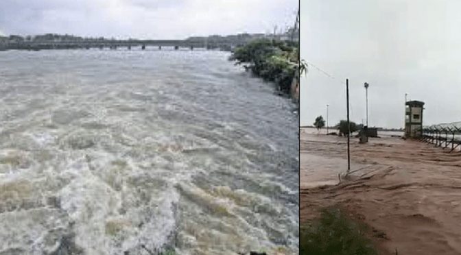 خانیوال، دریائے راوی بپھر گیا، حفاظتی بند ٹوٹ گیا، سینکڑوں ایکڑ پہ کھڑی فصلیں تباہ
