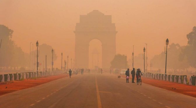 آلودہ ترین شہروں کی فہرست میں دہلی پہلے نمبر ,لاہور دوسرے پر
