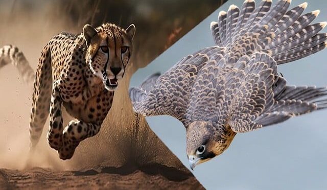 چیتے کی رفتار سے تیز اڑنے والا پرندہ