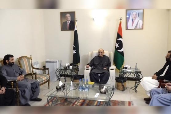 آصف زرداری سے اراکین بلوچستان اسمبلی کی ملاقات، حکومت سازی پر تبادلہ خیال