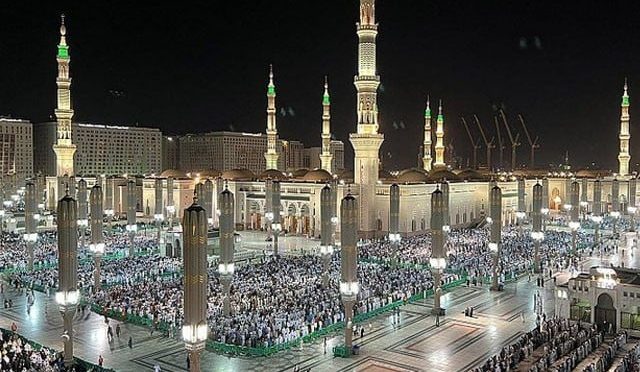 رمضان کے پہلے ہفتے میں مسجد نبویؐ میں آنیوالے زائرین کی تعداد 50 لاکھ سے زائد
