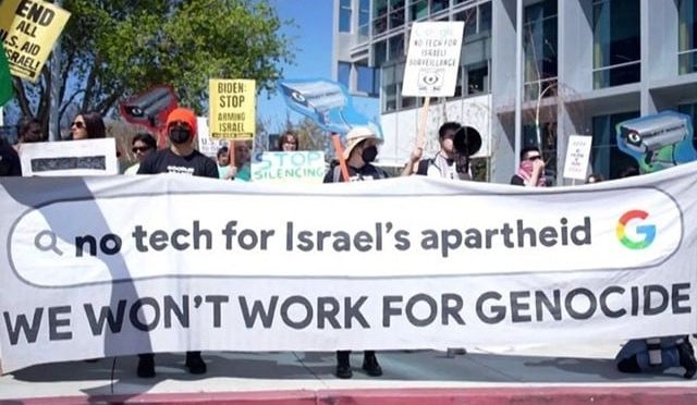 گوگل نے اسرائیل کو ٹیکنالوجی دینے کیخلاف احتجاج کرنے والے 28 ملازمین کو نکال دیا